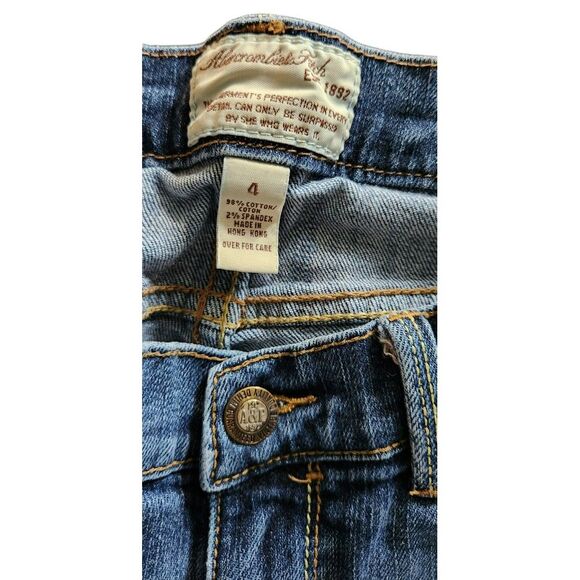 Abercrombie & Fitch White Label Jeans Size 4 - Picture 5 of 8